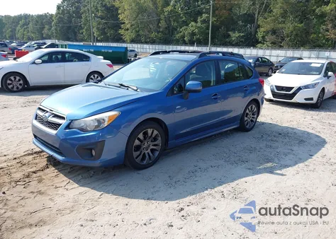 2014 Subaru Impreza 2.0I Sport Premium from USA, damaged, VIN JF1GPAL64E8246287